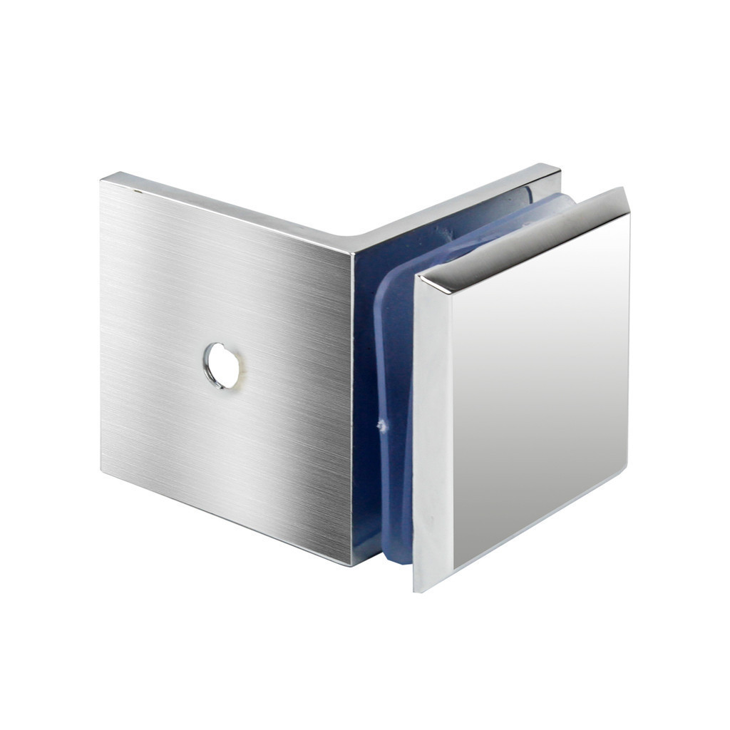 

ALLEFIX Penjepit Kaca Klip Konektor 90° Engsel penjepit Kaca Ke Tembok Connector Clip Glass to Wall - Q10076