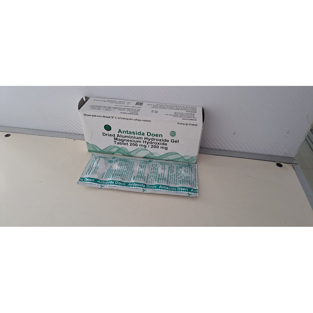 antasida doen strip 10 tablet generik obat maag lambung