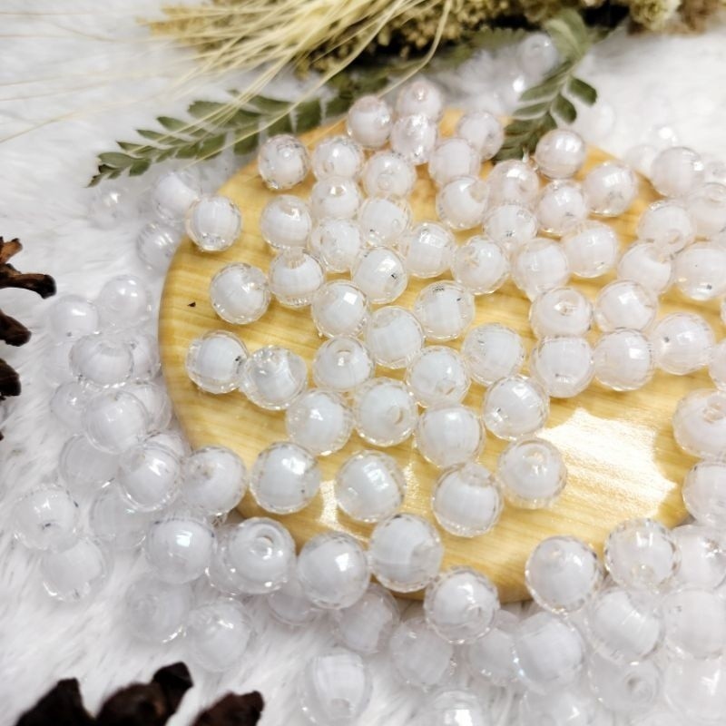 Ready diy manik manik ukuran 8mm / 10gr manik Kristal Manik Mote manik Payet manik manik Manik MOTE 