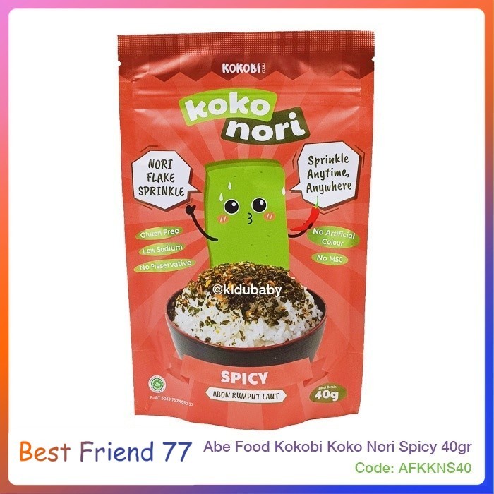 

Abe Food Kokobi Koko Nori 40gr - UP12