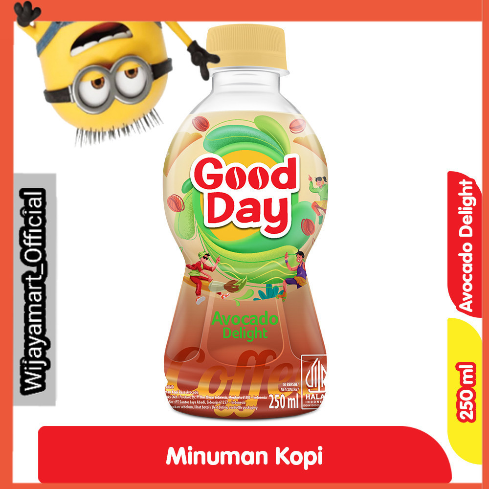 

Good Day Minuman Kopi Avocado Delight 250 ml