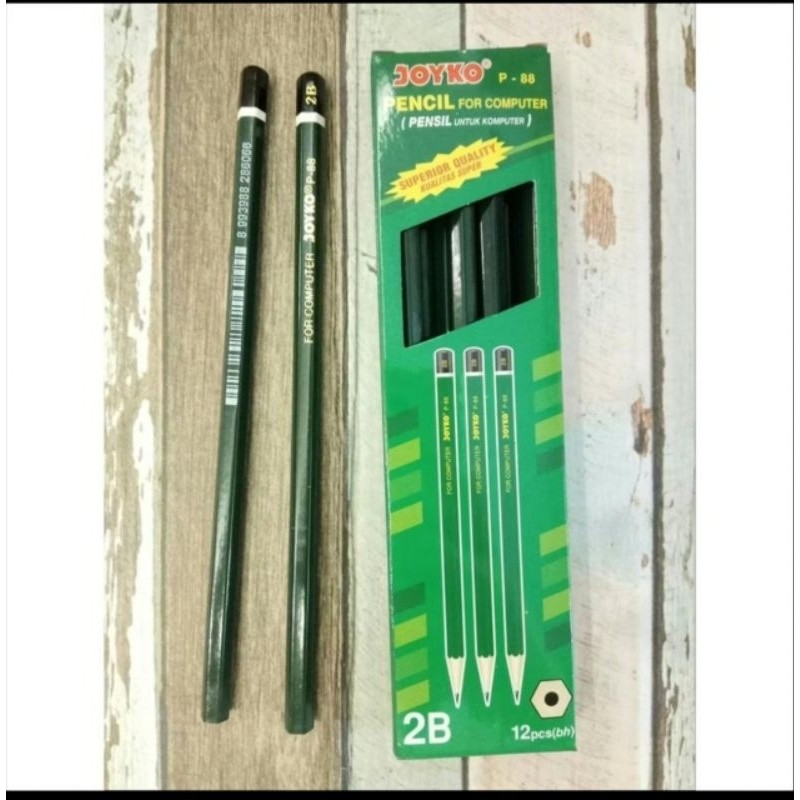 

Pensil joyco 12 pcs pensil 2B pencil for computer