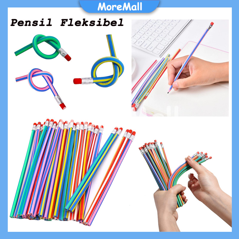 

Alat Tulis Sekolah Anak /Pensil Lentur Fleksibel