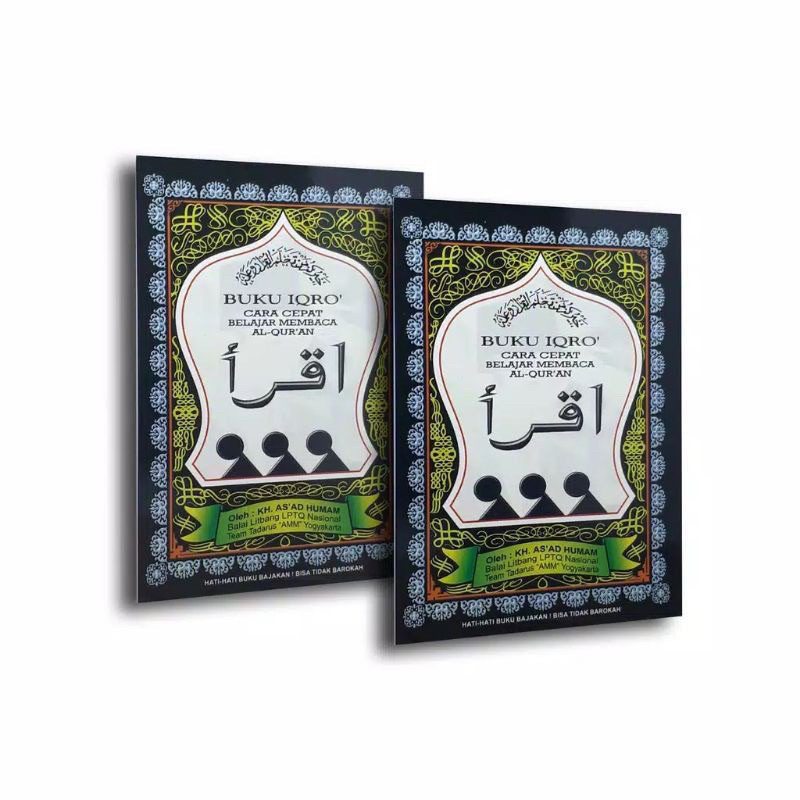 

Buku iqro besar ukuran 15 x 21
