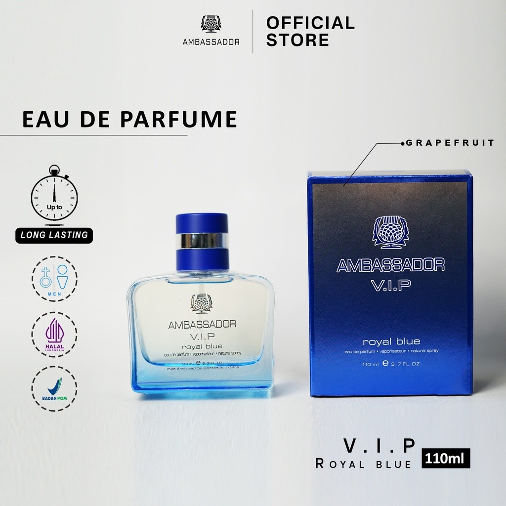 AMBASSADOR EAU DE PARFUME VIP - 110ML