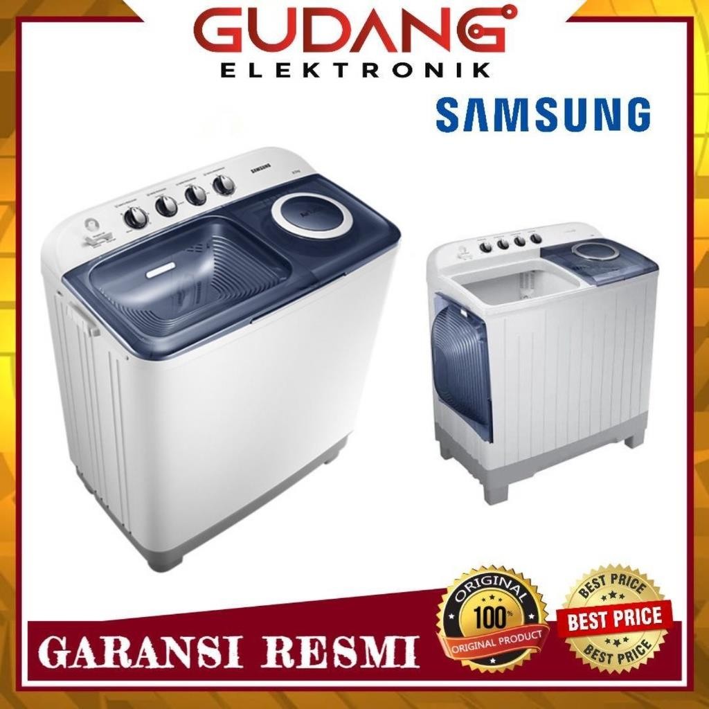 MESIN CUCI 2 TABUNG SAMSUNG WT12J4200MB TWIN TUB SAMSUNG WT-12J4200SE