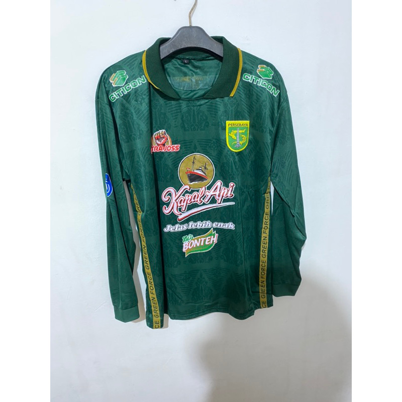 jersey persebaya home lengan panjang grade lokal 2023