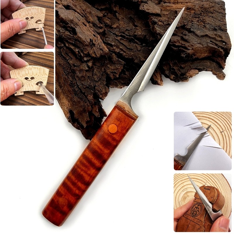 

1pcs HSS steel Woodworking graver carving knives Cutter Woodcut DIY Art Drawing Hand Wood Carving Instrument repair Tools