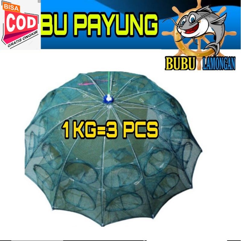 Payung Bubu/Perangkap ikan/Bubu ikan/perangkap udang/jebakan ikan udang ikan kepiting