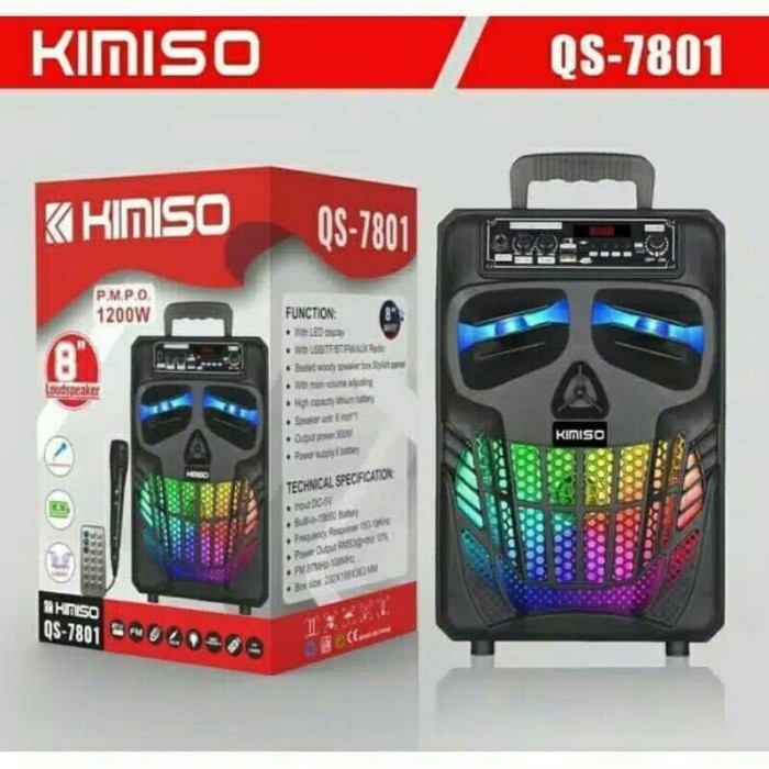 speaker koper Karaoke Bluetooth - Speaker Bluetooth KIMISO QS-7801
