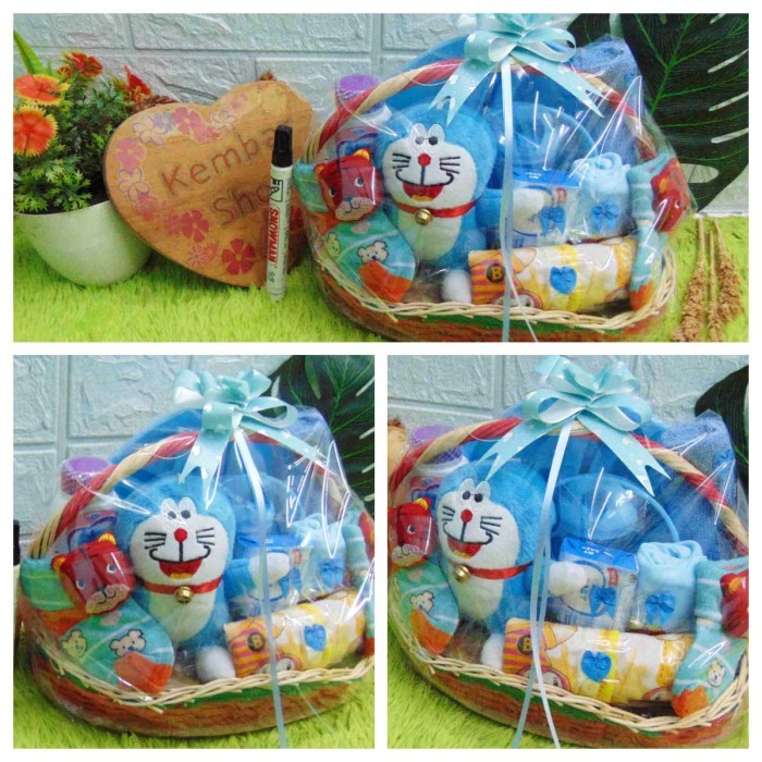 

DISKON Parcel Kado Bayi Baru Lahir Feeding Set Alat Makan - Biru Muda