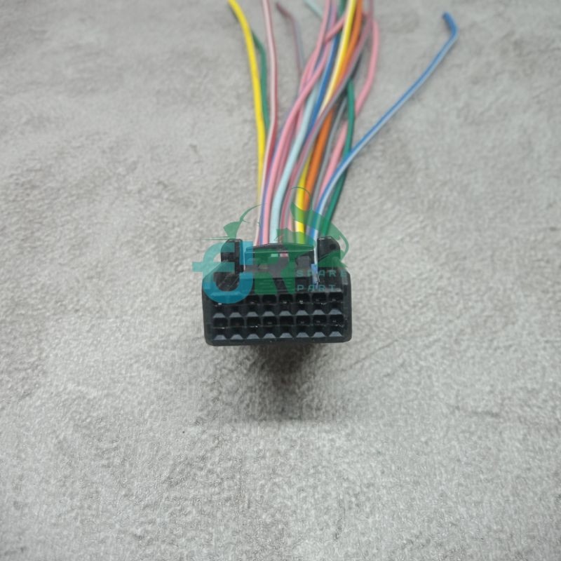 SOKET KABEL SPIDOMETER HONDA BEAT FI STREET ECO ESP SCOOPY PIN 16 / SOCKET KABEL MOTOR