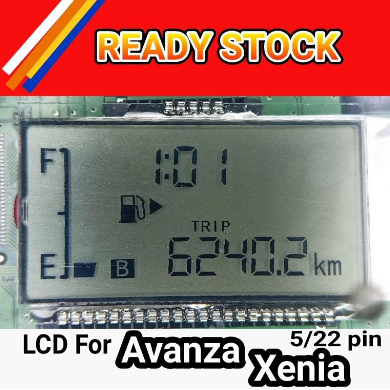AS45RT LCD Avanza Xenia Kecil kaki 5/22 , Retail atau Grosir Menguntungkan Avanza Xenia 2012, 2013, 