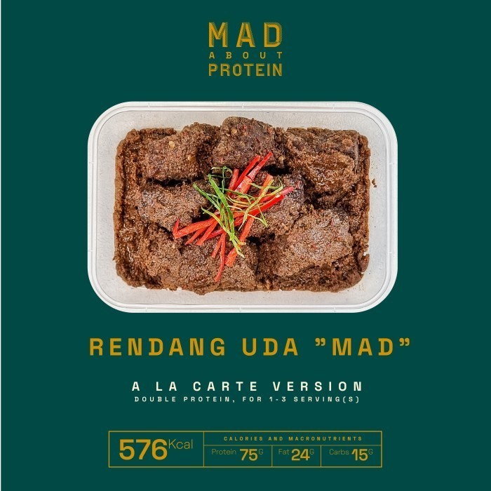 

[ALA CARTE] Rendang Uda "Mad" - Mad About Protein Mealprep