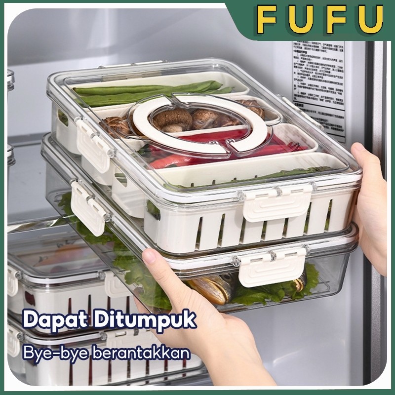bestpromo fufu food container kulkas / kotak penyimpanan / food container / kotak penyimpanan kulkas