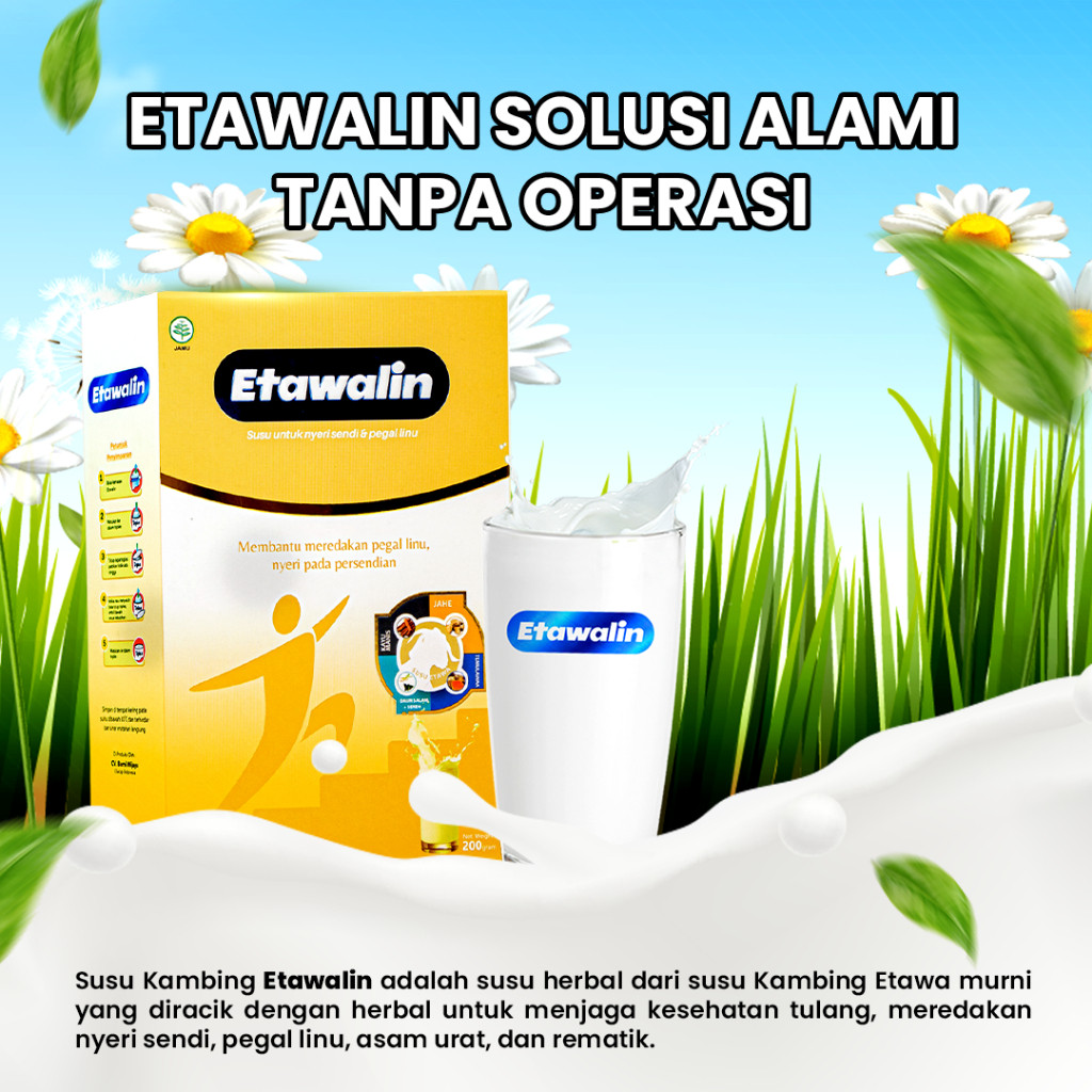 

PROMO!!! Susu Kambing ETAWALIN Herbal Jamu Alami Paket Tuntas 3 Box Obat Nyeri Sendi
