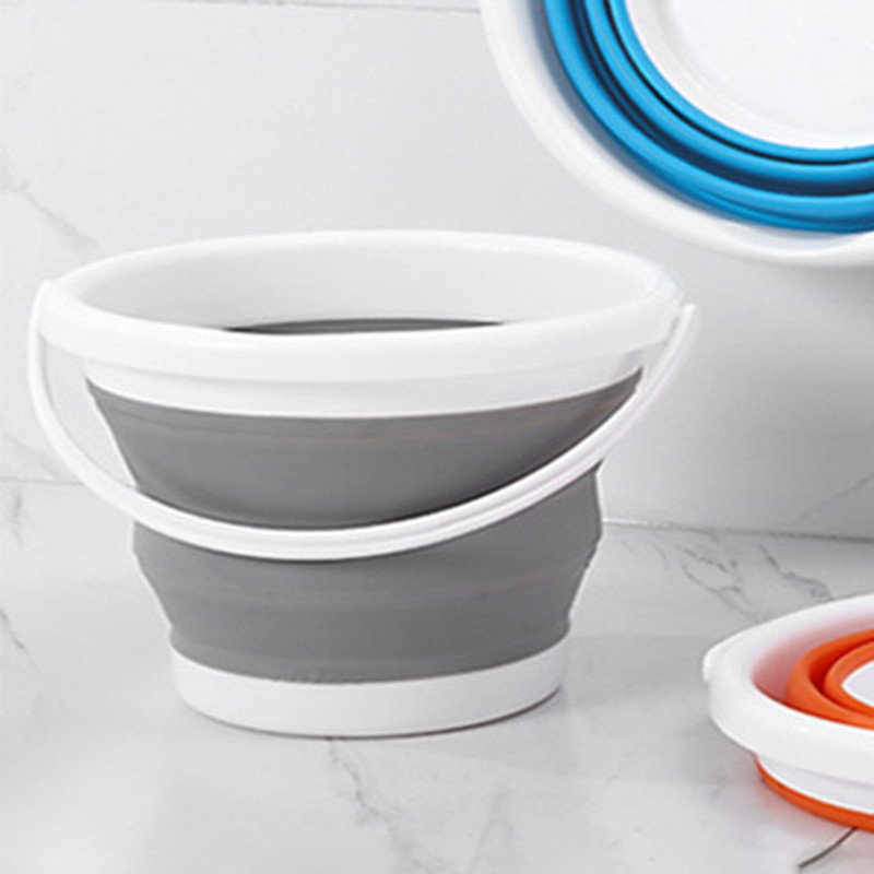 

Collapsible Bucket Portable Folding Bucket Silicon Car Washing Bucket Outdoor Fishing Travel Camp Bucket Household Storage