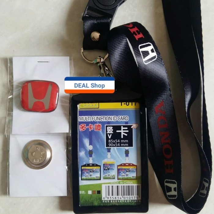 

1Set Pin Honda dan Tali Id card Honda