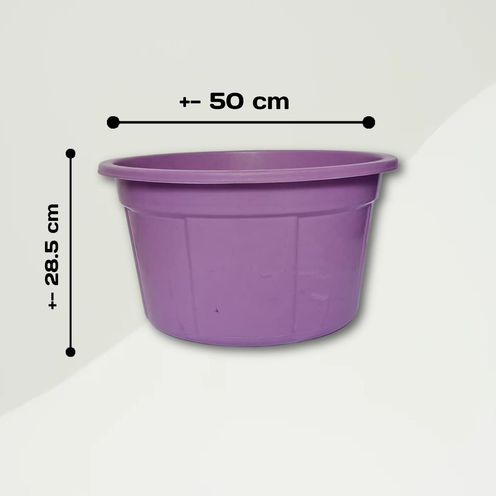 45L  bak mandi plastik kamar mandi bak besar jumbo anti pecah GARANSI 100% AWET