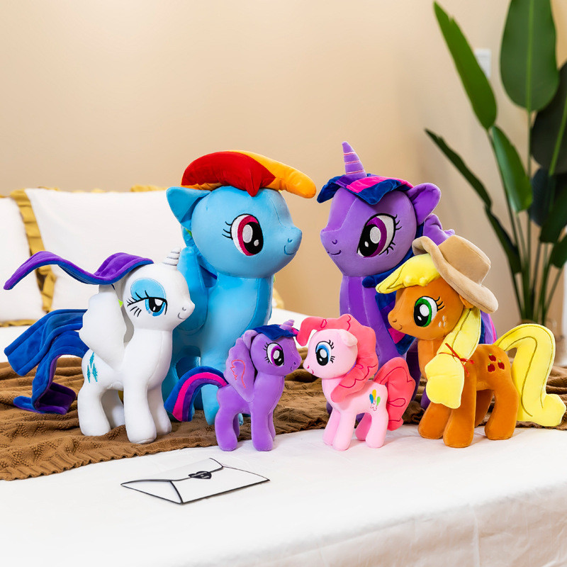 My Little Pony Toy Plush Animal Stuffed Doll 22- 40cm Pinkie Pie Rainbow Dash Unicorn Toys Friendshi