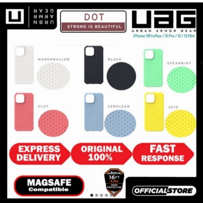 UAG Case iPhone 13 PRO MAX 13 PRO UAG [U] DOT Slim Fit - Primary Focuss