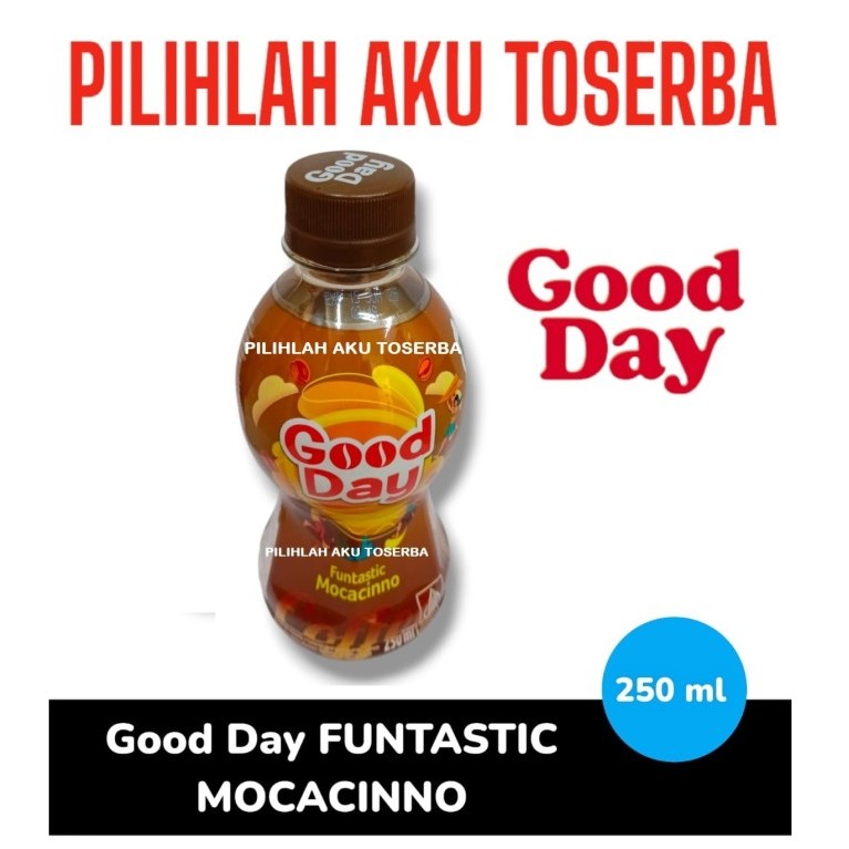 

PROMO GOOD DAY Coffee Funtastic MOCACINNO 250 ml - ( 1 DUS ISI 24 botol )