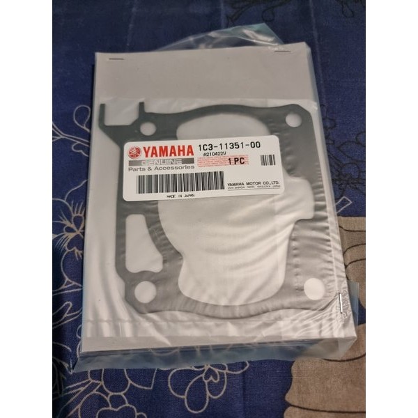 Ready YZ 125 Packing Blok Gasket Cylinder Original Yamaha Japan Original
