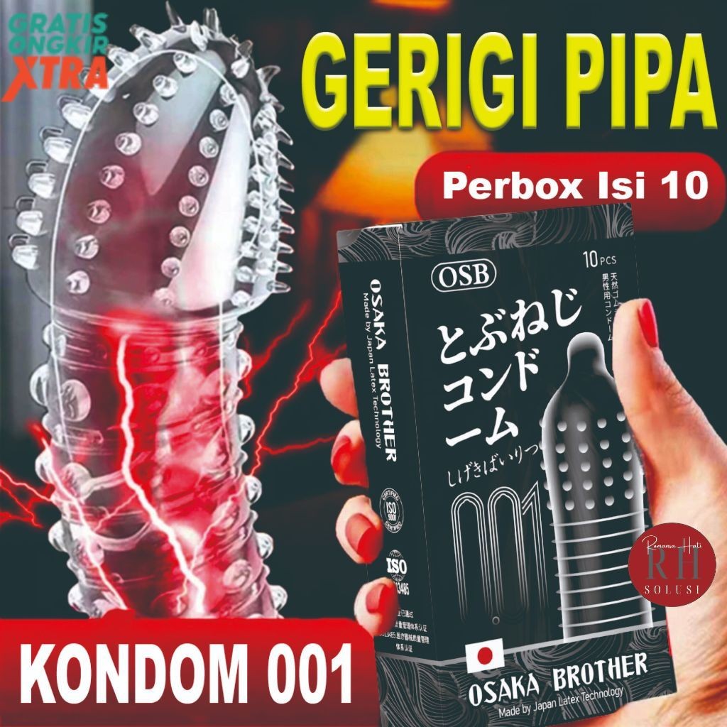 Terlaris Dan Terbaru   Kondom Super Tipis Premium 001Gerigi Murah dan Kuat Priasi Aman (BISA COD)
