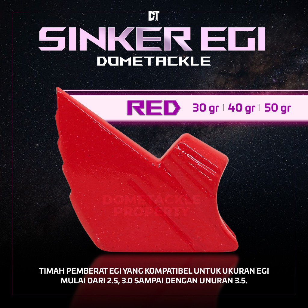 Umpan Pancing Cumi Egi Squid Jig Kapela Yamashita Kurosima Sinker Egi TR Pemberat