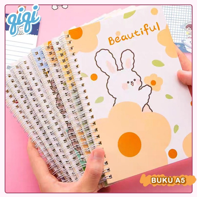 

Buku Tulis A5/Notebook A5/60 lembar Buku Tulis A5/Buku Tulis Sekolah/Buku Jurnal - Qiqi Treasure