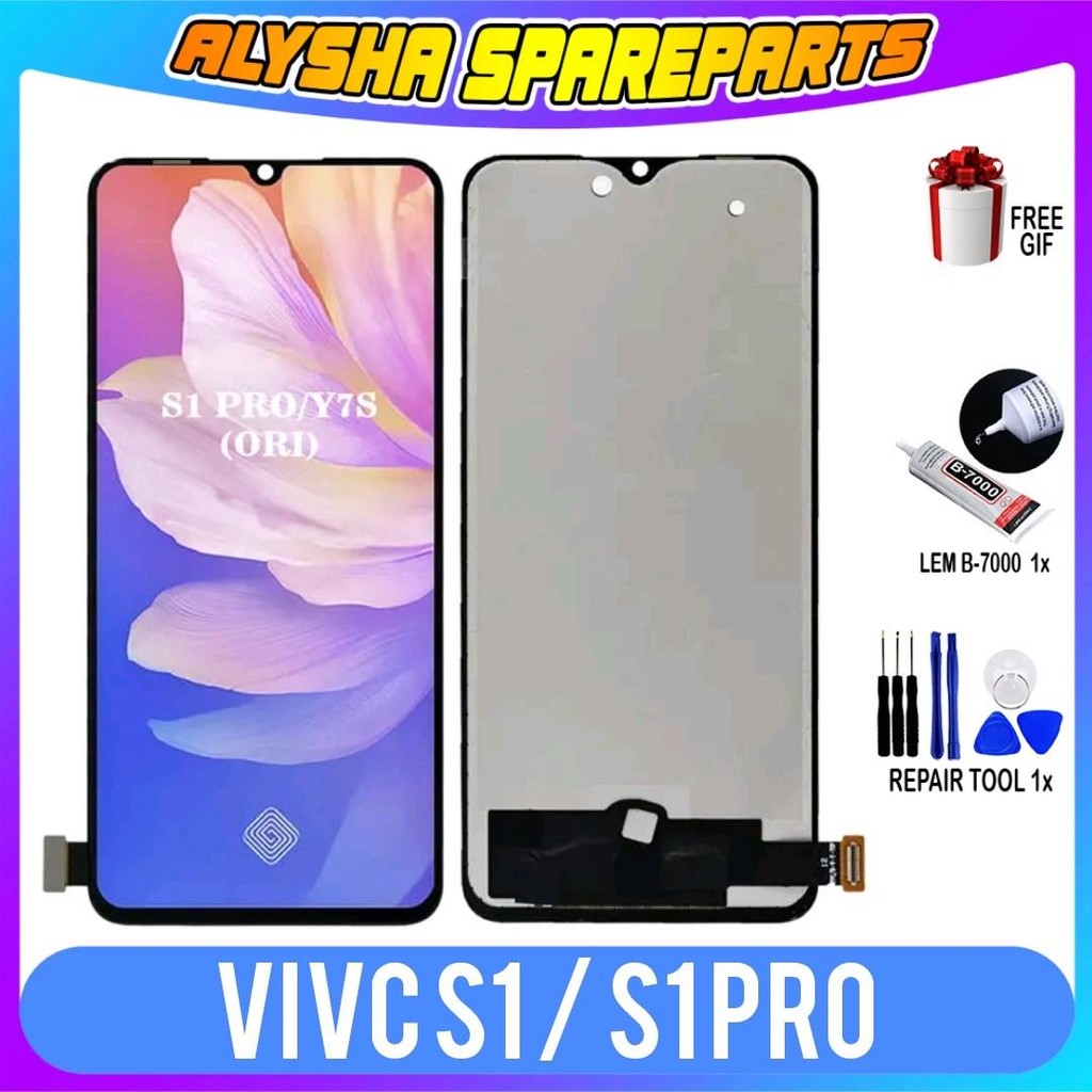 LCD COMPATIBLE VIVO S1 / S1 PRO FULSET TOUCHSCREEN ORI BISA FINGER PRINT
