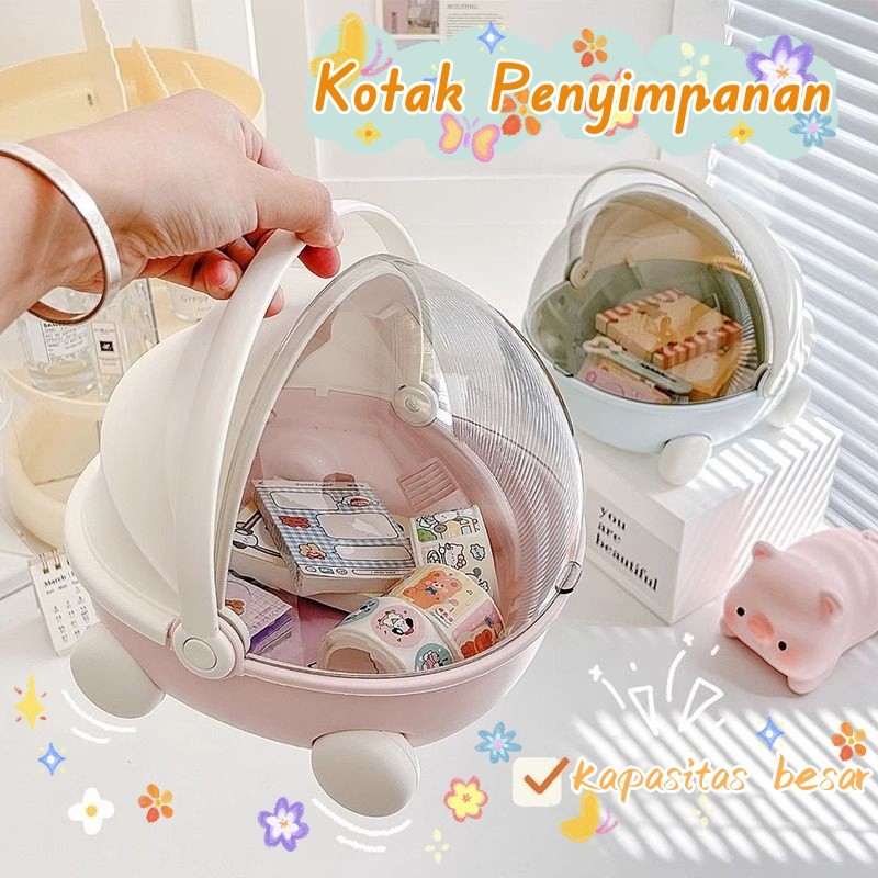 Cradle Lucu Desktop Penyimpanan Kotak Penyelenggara meja Kotak Penyimpanan Serbaguna Kotak Mainan An
