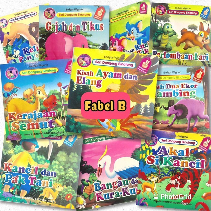 

PAKET 10 Judul Buku Cerita Anak Bilingual (Indoneisia - Inggris)