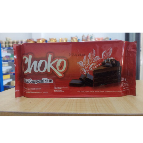 

CHOKO coklat compon hitam 250 gr