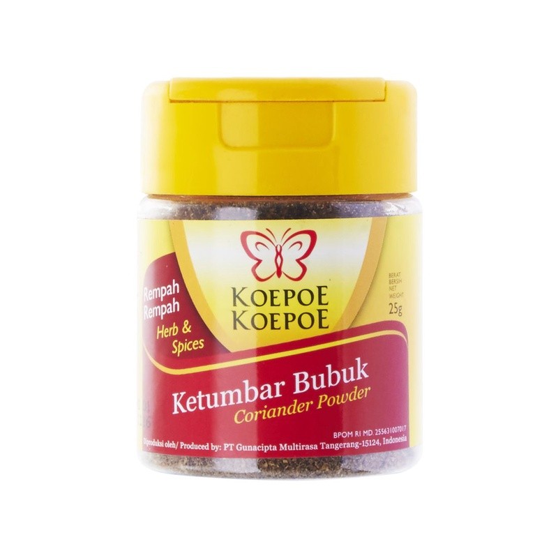 

Ketumbar Bubuk Koepoe Koepoe Botol 25 Gram