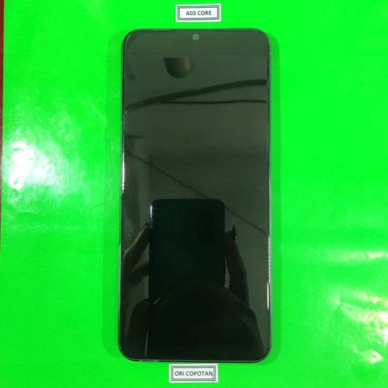 ASLI ORIGINAL COPOTAN SATU SET LCD PLUS FRAME SAMSUNG A01 CORE ORIGINAL COPOTAN