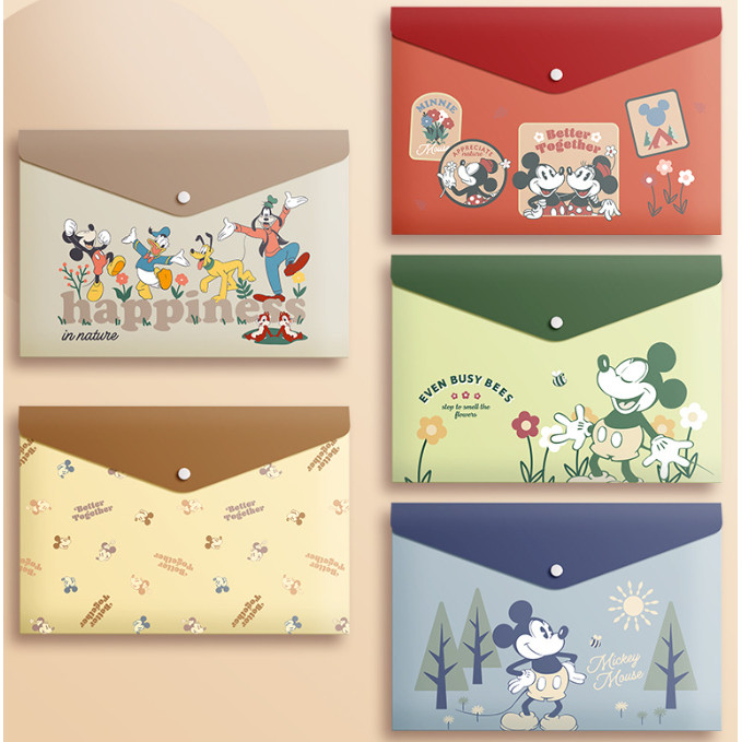 

HFM - Map Folio A4 Plastik Motif Karakter disney lucu