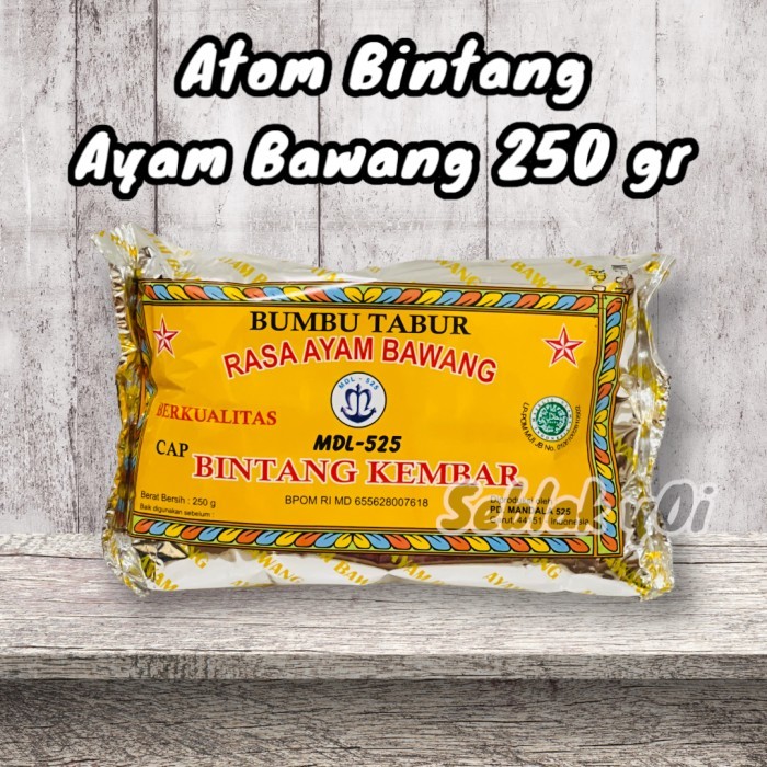 

cocoonrebirth Bumbu atom bintang ayam bawang 250gr