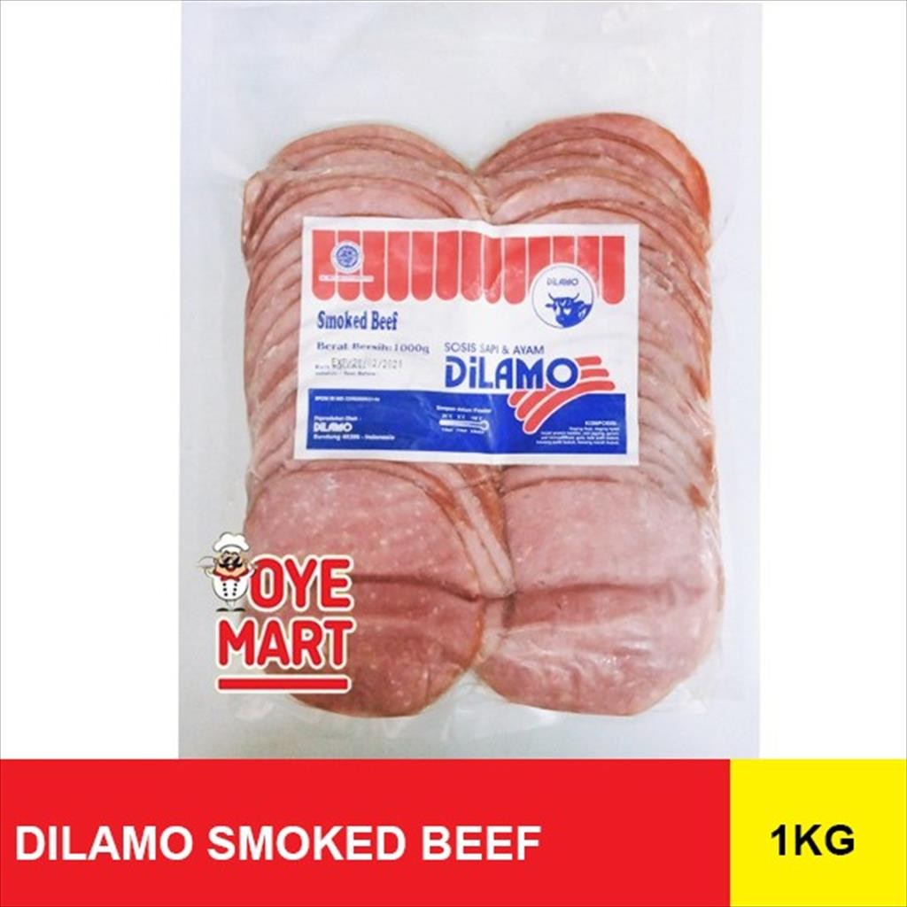 

DILAMO SMOKED BEEF 1KG DAGING SAPI ASAP HARGA PROMO