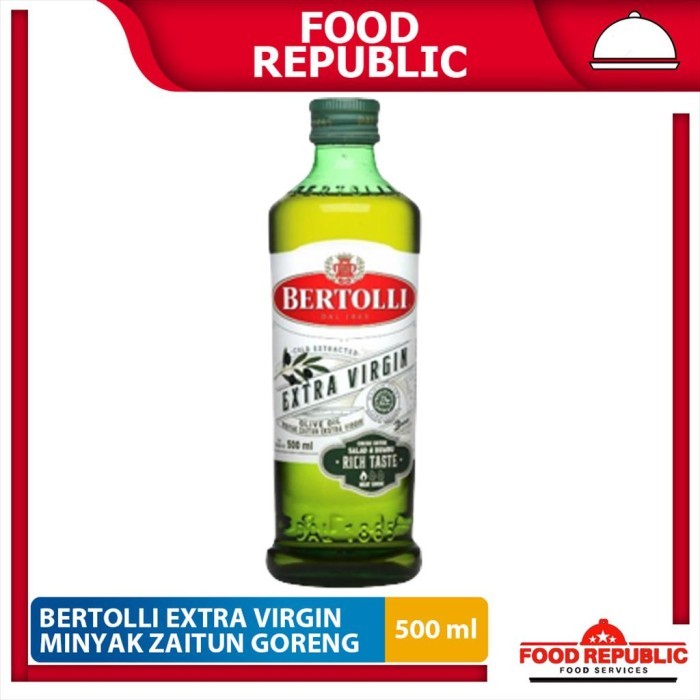 

Bertolli Extra Virgin Olive Oil / Minyak Zaitun Murni 500 ML BEST SELL