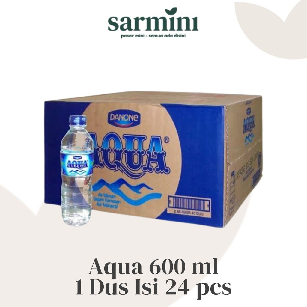 

Aqua 600ml 1 Dus Isi 24 Pcs Instan