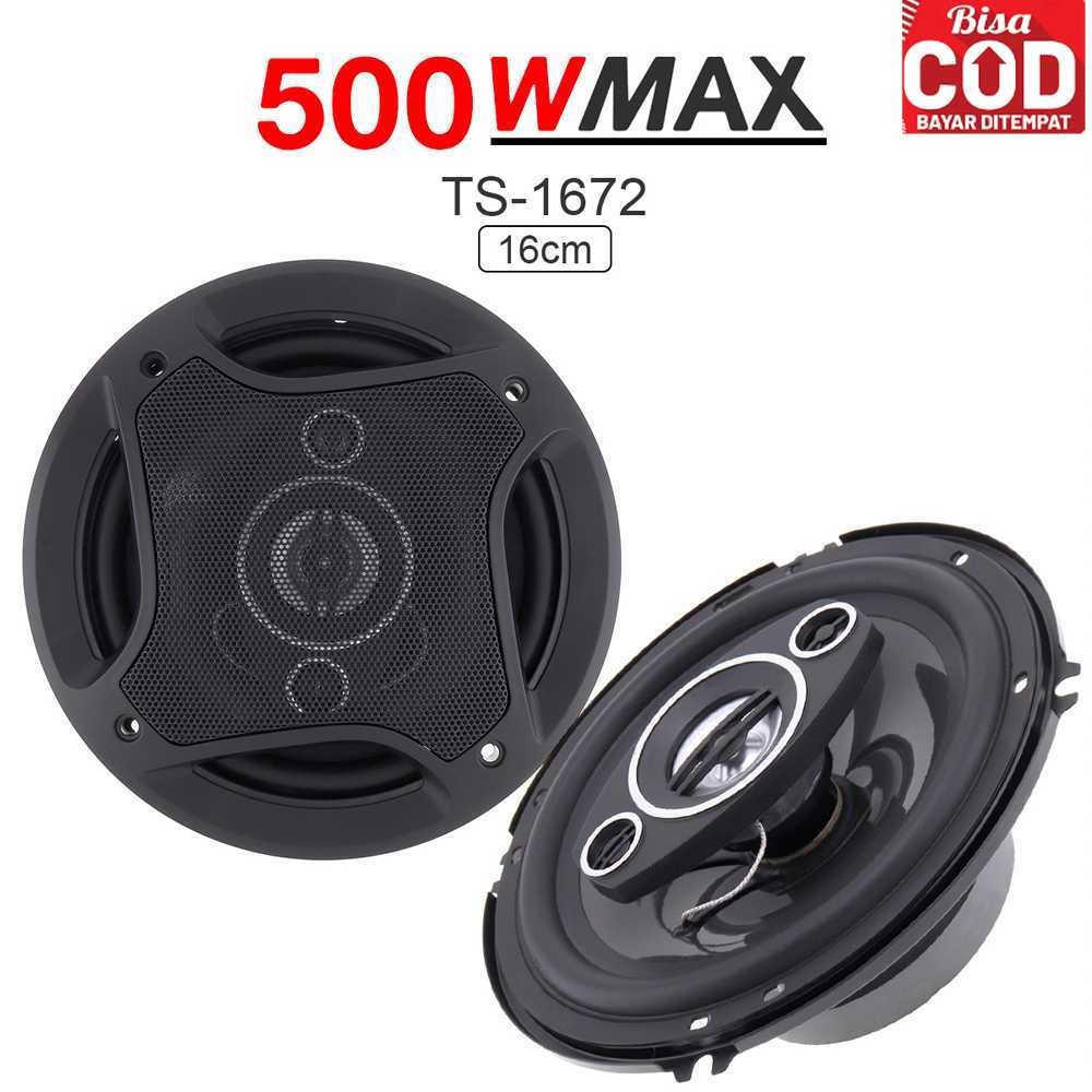 ( Hshop 18 ) Pcinener Speaker Subwoofer Mobil 6 Inch HiFi 500 W 2PCS - TS-1672