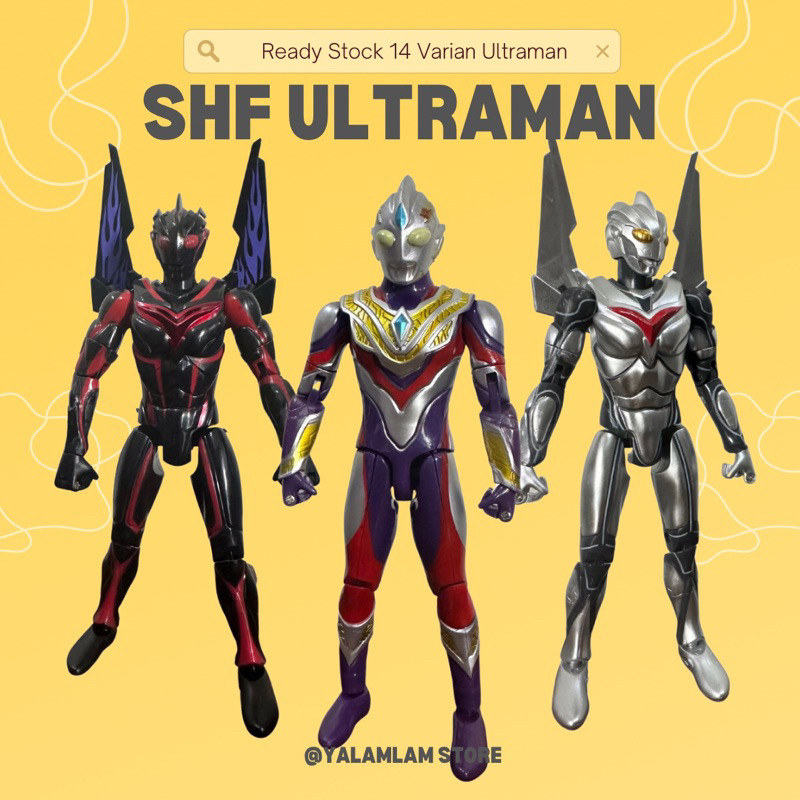 HY76T Ultraman Trigger Multi SHF Ultra Action Figure Ultraman Z Delta Guts Spark Circle Arms Alpha G