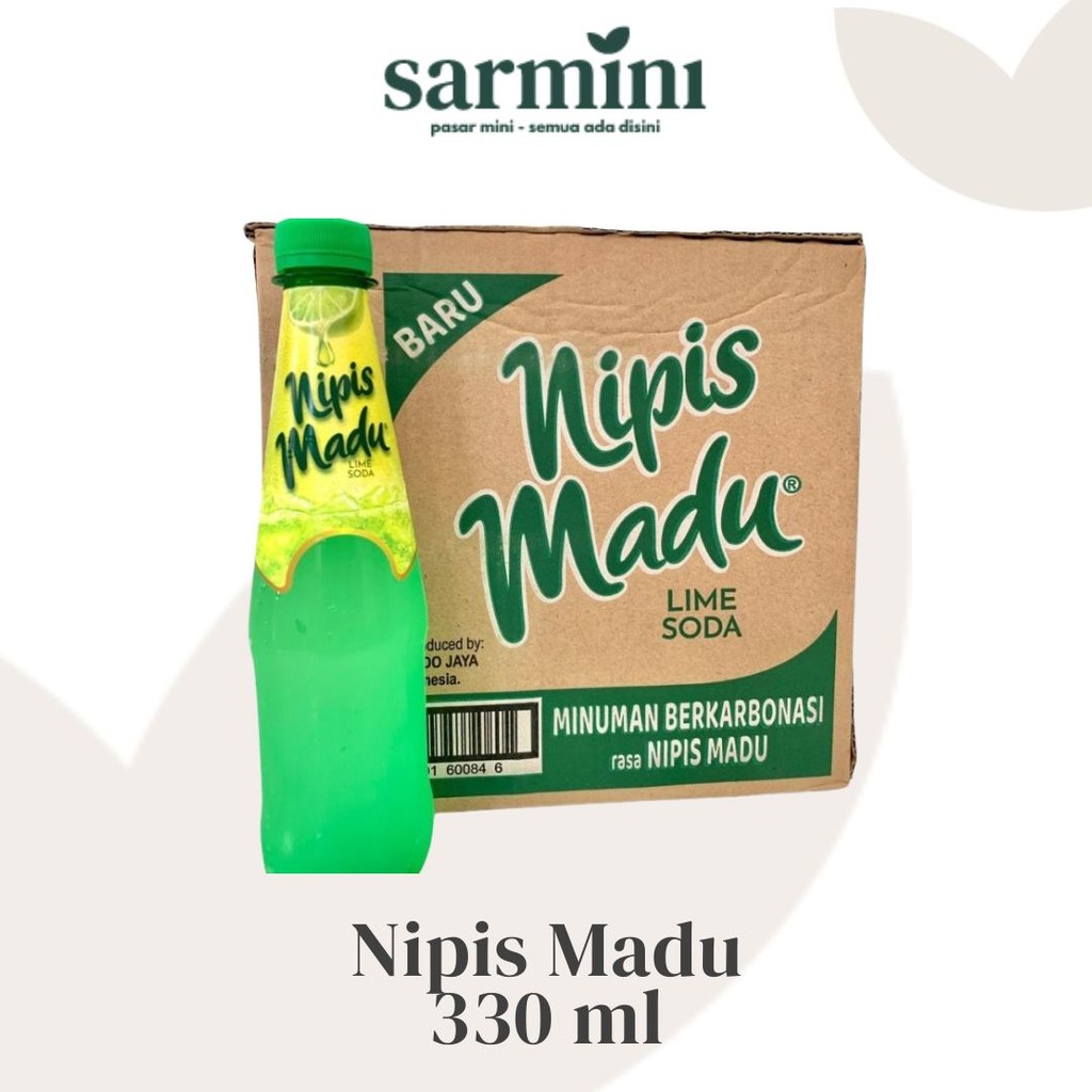 

Nipis Madu Lime Soda 330ml 1 Dus isi 12 botol