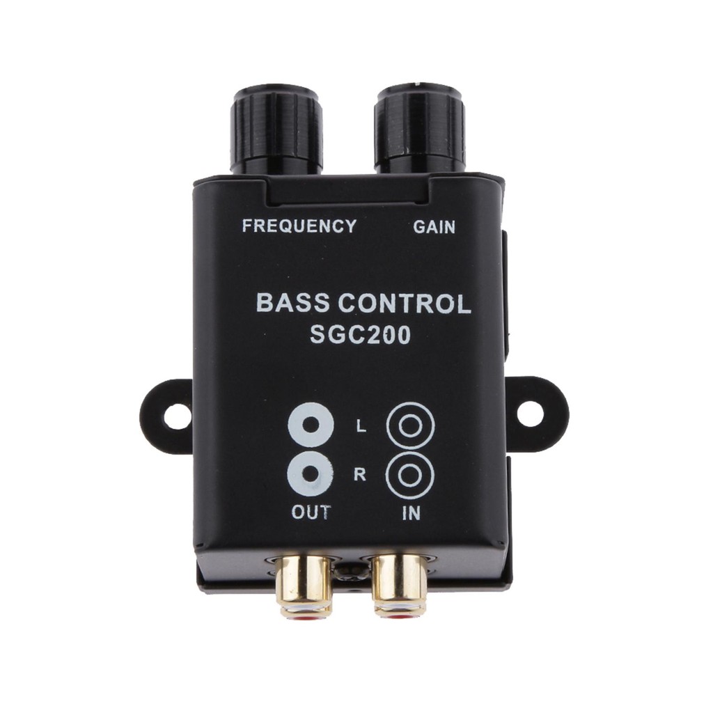 Car Audio Amplifier Subwoofer Bass RCA Level Remote Volume Control Knob