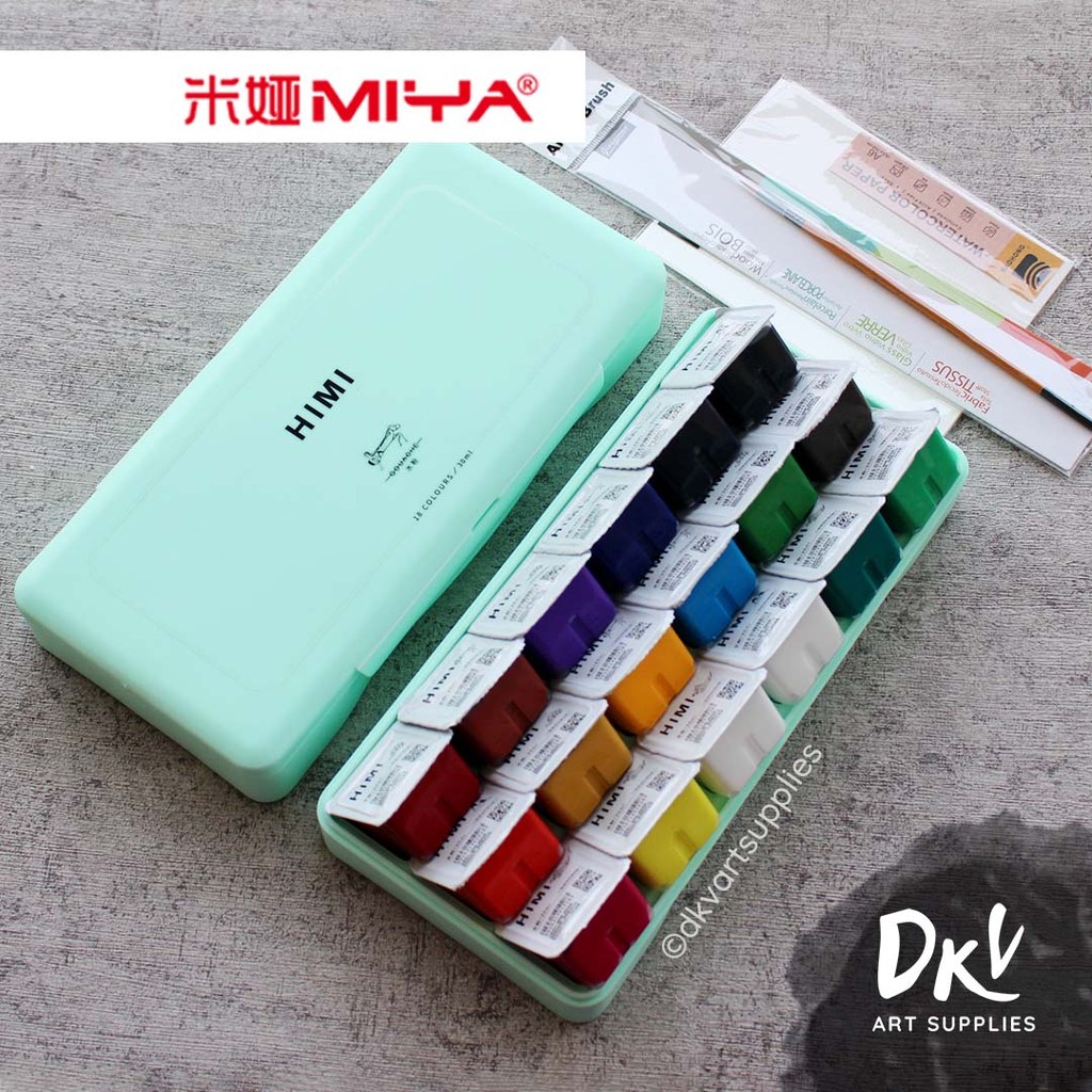 

Miya Himi Gouache 18 Warna Colors 30ml