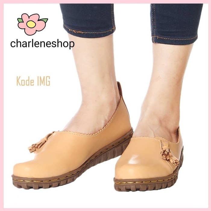 PROMO - Sepatu Casual Wanita LeeShoes LN Bahan Kulit Asli Termurah