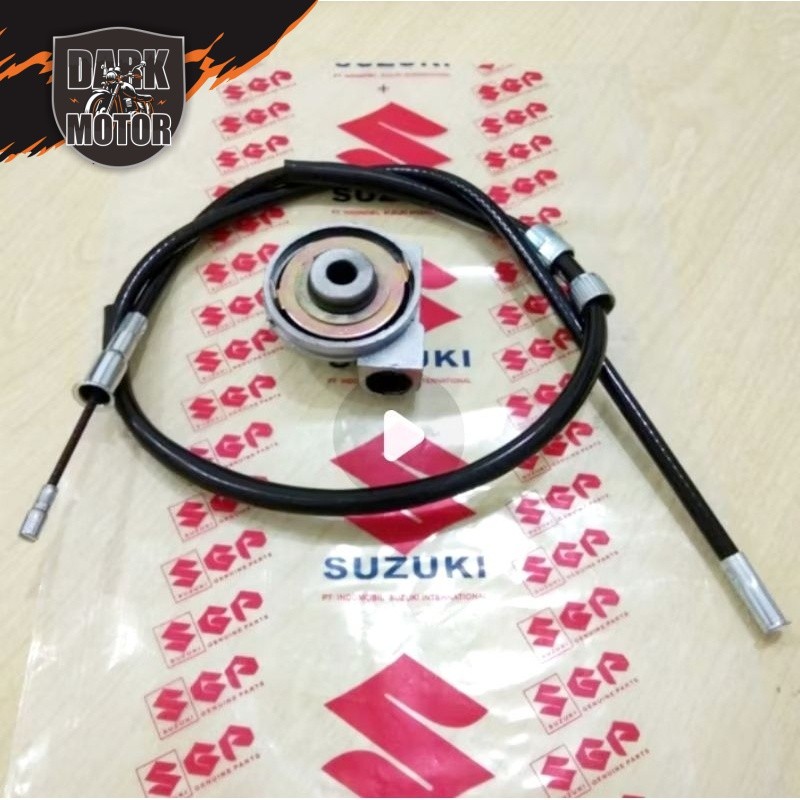 PAKET KABEL SPEEDOMETER SMASH SPIN SHOGUN 110 125 ARASHI TORNADO SATRIA 2TAK RU HIU + GEARBOX KILOME