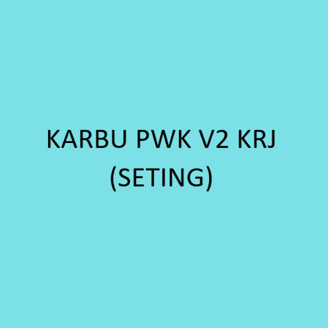KARBURATOR PWK KRJ (V2) + SETING