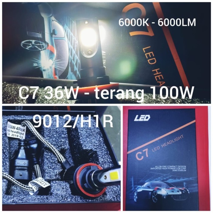 Led Mobil C7 lampu led headlamp mobil